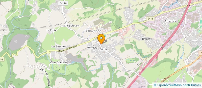 localisation de l'entreprise CHRISPAMP  CHAVANOD