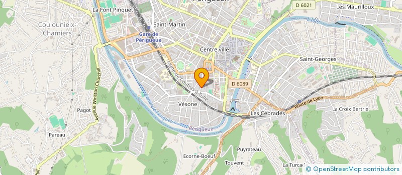 localisation de l'entreprise CHRISPAT à PERIGUEUX