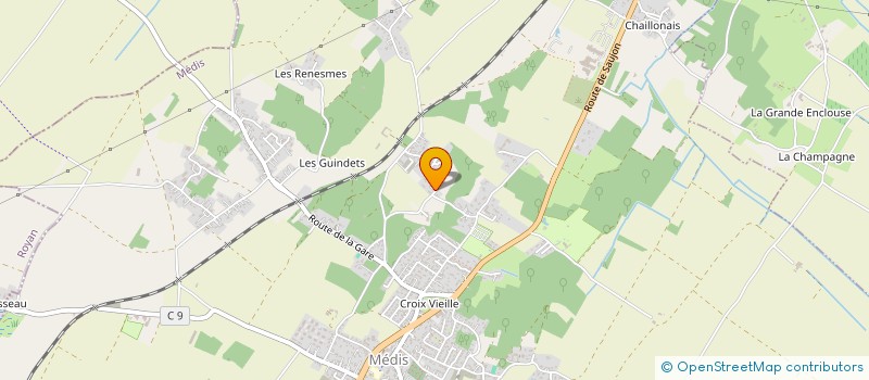 localisation de l'entreprise CHRISPAT  MEDIS