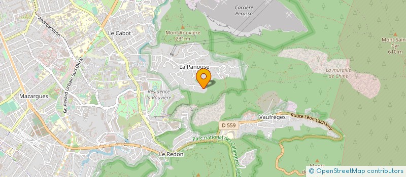 localisation de l'entreprise CHRISPHI à MARSEILLE