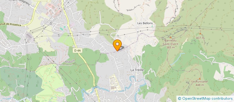 localisation de l'entreprise CHRISRIC  ALLAUCH