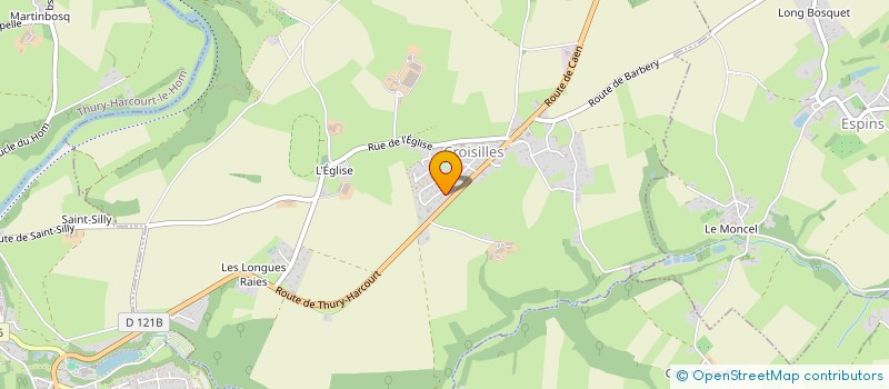 localisation de l'entreprise CHRISS AUTO à CROISILLES