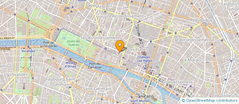 localisation de l'entreprise CHRISSA à PARIS