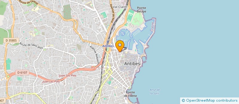 localisation de l'entreprise CHRISSCLASSICA à ANTIBES