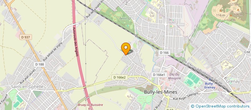 localisation de l'entreprise CHRISSIMMO  BULLY-LES-MINES