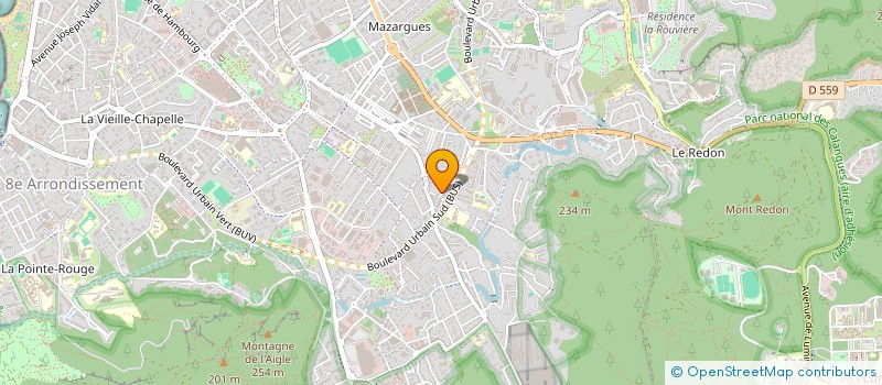 localisation de l'entreprise CHRISSY à MARSEILLE 9
