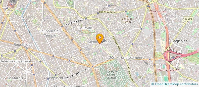 localisation de l'entreprise CHRIST à PARIS