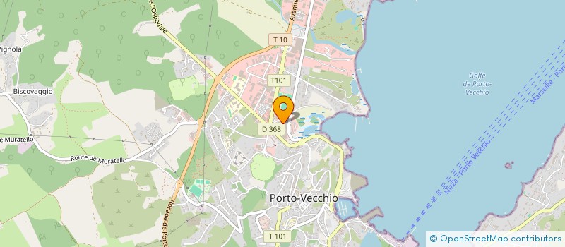 localisation de l'entreprise CHRIST'A'LINE à PORTO-VECCHIO