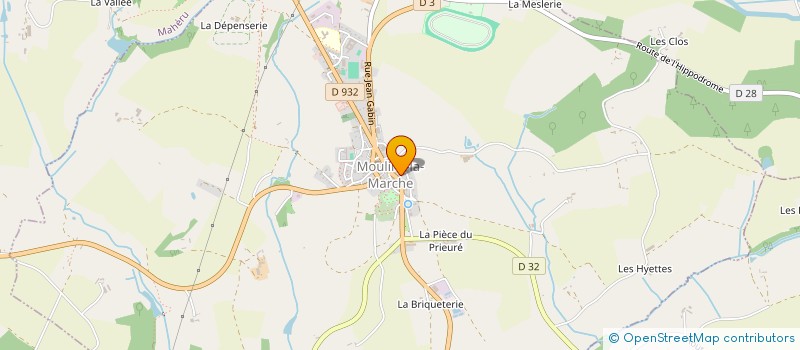 localisation de l'entreprise CHRIST-AL à MOULINS-LA-MARCHE