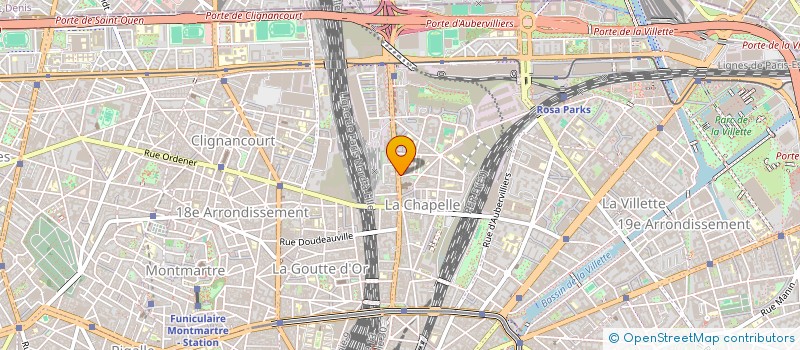 localisation de l'entreprise CHRIST ECHAFAUDAGE à PARIS
