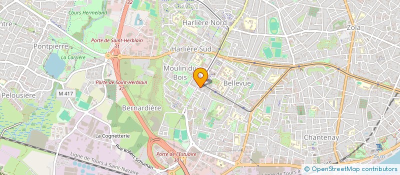 localisation de l'entreprise CHRIST ELECTION à NANTES