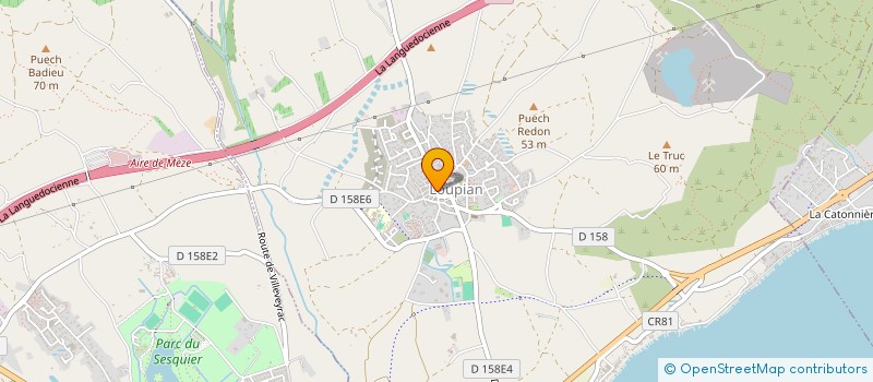 localisation de l'entreprise CHRIST'ELLE COIFF  LOUPIAN