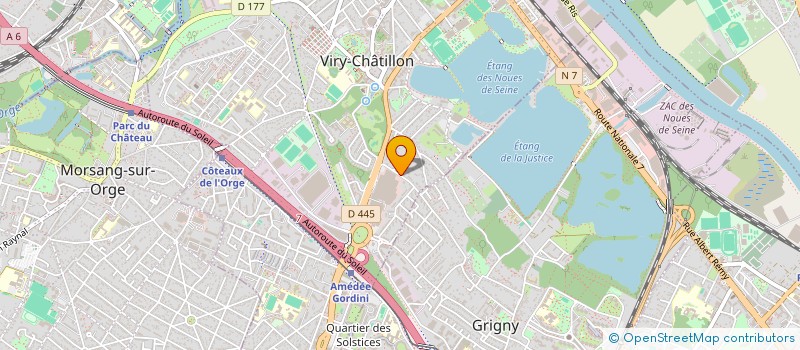 localisation de l'entreprise CHRIST EXPANSION  VIRY-CHATILLON