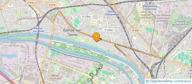 localisation de l'entreprise CHRIST SERVICES à EPINAY-SUR-SEINE