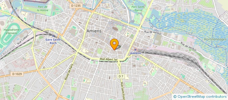 localisation de l'entreprise CHRIST SOURCE DE VIE  AMIENS