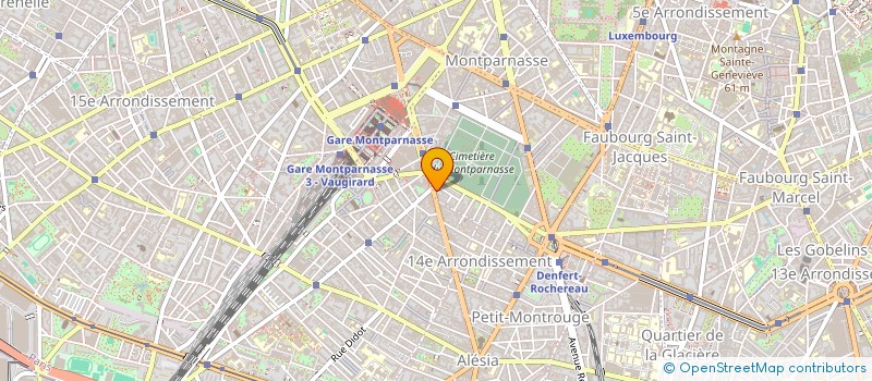 localisation de l'entreprise CHRISTA  PARIS