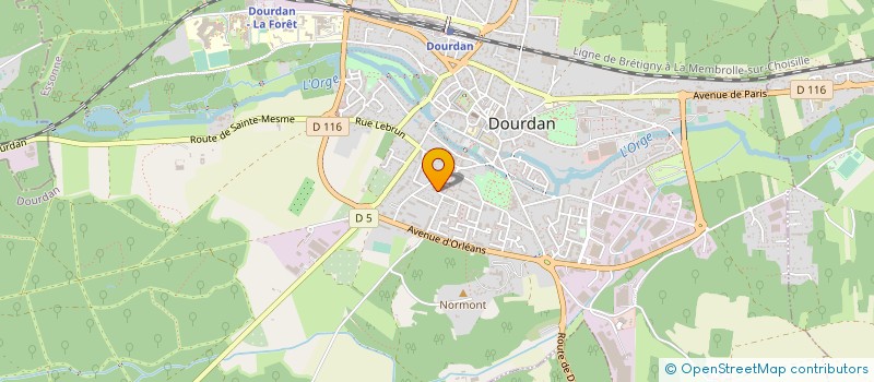 localisation de l'entreprise CHRISTAAL à DOURDAN