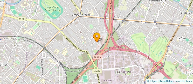 localisation de l'entreprise CHRISTABELLE  MARCQ-EN-BARUL
