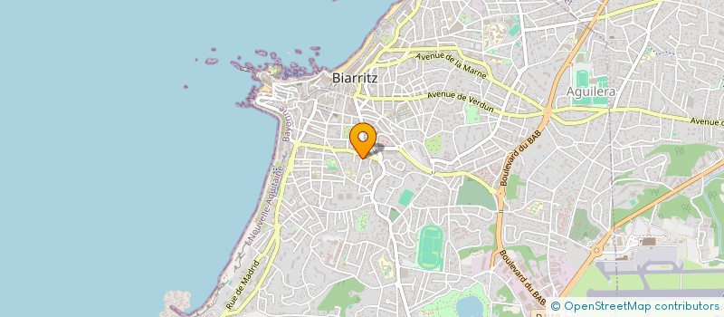 localisation de l'entreprise CHRISTAL 2 à BIARRITZ