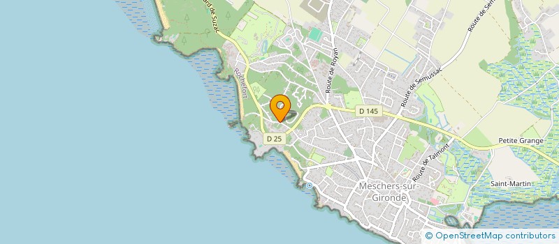 localisation de l'entreprise CHRISTAL  MESCHERS-SUR-GIRONDE