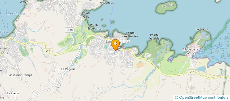 localisation de l'entreprise CHRISTALEX à LES TROIS-ILETS