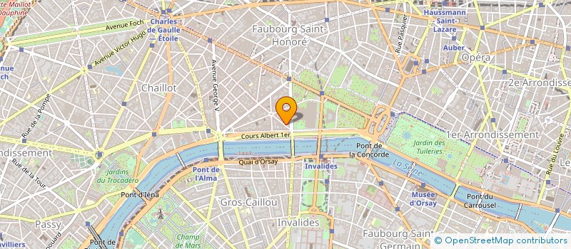 localisation de l'entreprise CHRISTALICE à PARIS