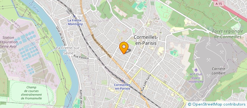 localisation de l'entreprise CHRISTALMAE  CORMEILLES-EN-PARISIS