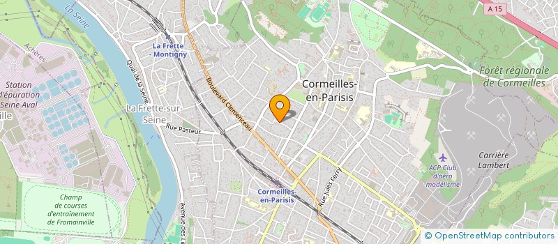 localisation de l'entreprise CHRISTALMAE.PR  CORMEILLES-EN-PARISIS