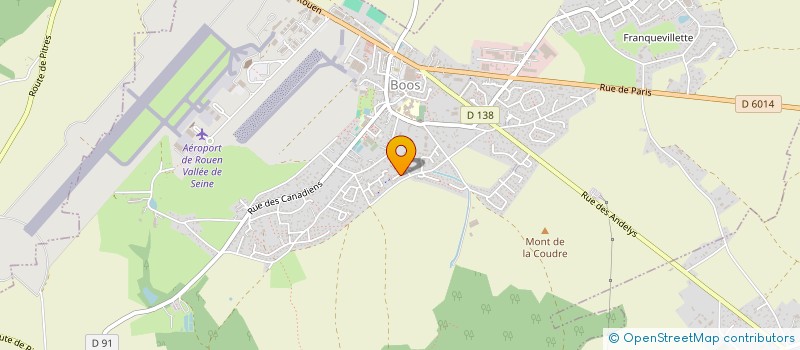 localisation de l'entreprise CHRISTALVIN  BOOS