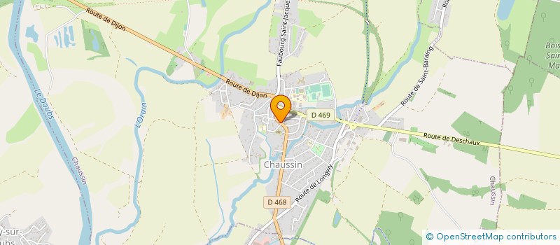 localisation de l'entreprise CHRISTAN  CHAUSSIN