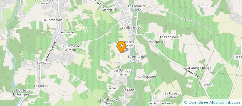 localisation de l'entreprise CHRISTANGE  SAINT-GEORGES-SUR-CHER