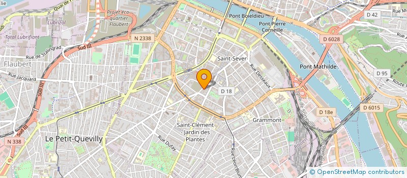 localisation de l'entreprise CHRISTCHURCH à ROUEN