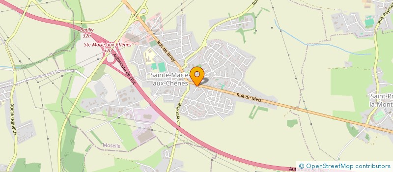 localisation de l'entreprise CHRISTED  SAINTE-MARIE-AUX-CHENES