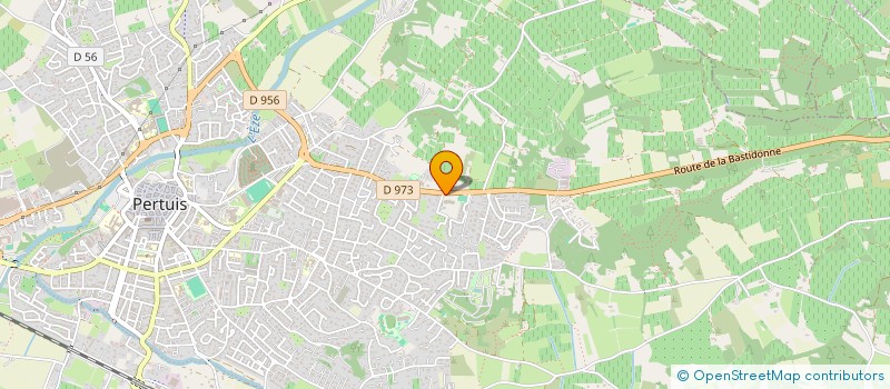 localisation de l'entreprise CHRISTEFOL  PERTUIS