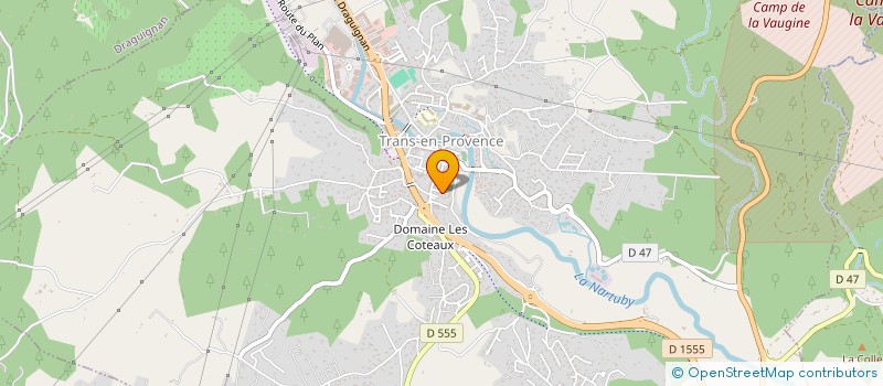 localisation de l'entreprise CHRISTEL à TRANS-EN-PROVENCE