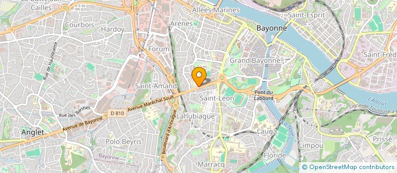 localisation de l'entreprise CHRISTEL STY'L à BAYONNE