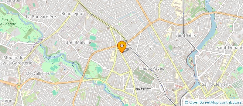 localisation de l'entreprise CHRISTELISE  NANTES