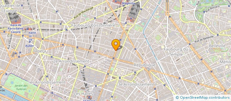 localisation de l'entreprise CHRISTELLA à PARIS