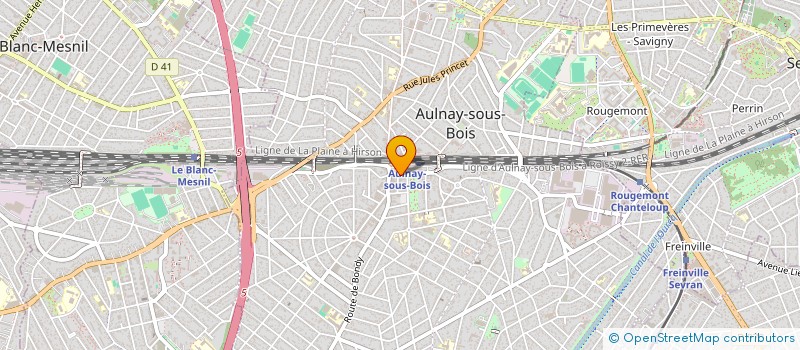 localisation de l'entreprise CHRISTELLE à AULNAY-SOUS-BOIS