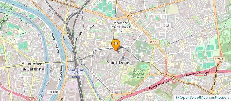 localisation de l'entreprise CHRISTELLE A à SAINT-DENIS