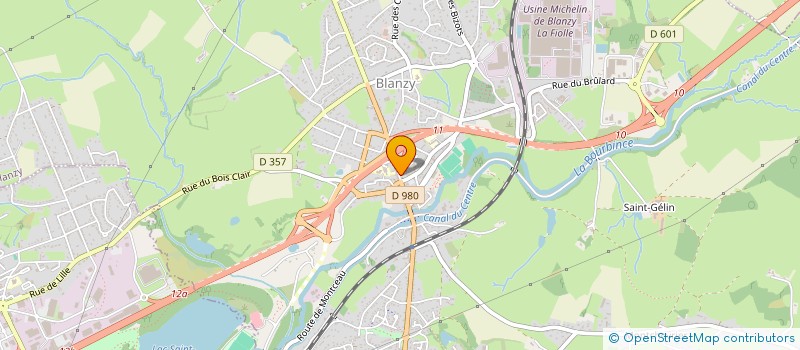 localisation de l'entreprise CHRISTELLE ASSOCIATION D'AIDE AUX FAMILLES VICTIMES D'AGRESSION CRIMINELLE  BLANZY