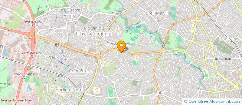 localisation de l'entreprise CHRISTELLE & CO à NANTES