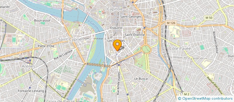 localisation de l'entreprise CHRISTELLE DEBOIS-LEBEAULT  TOULOUSE