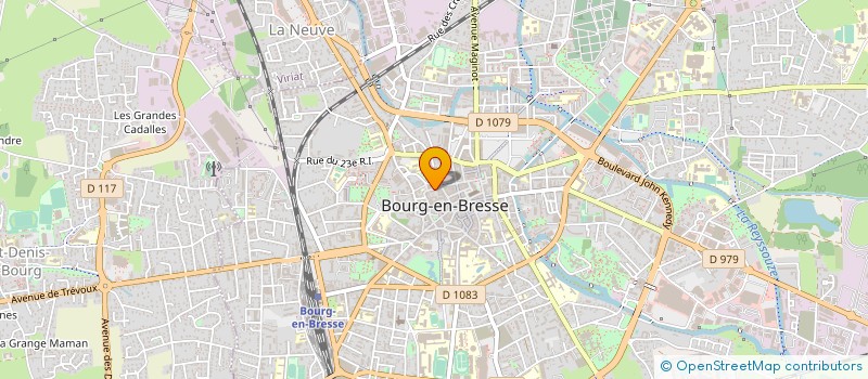 localisation de l'entreprise CHRISTELLE STYLE à BOURG-EN-BRESSE