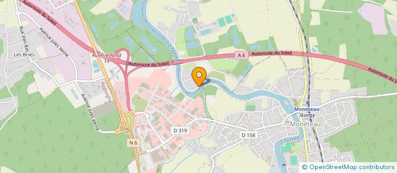 localisation de l'entreprise CHRISTEPH  GURGY