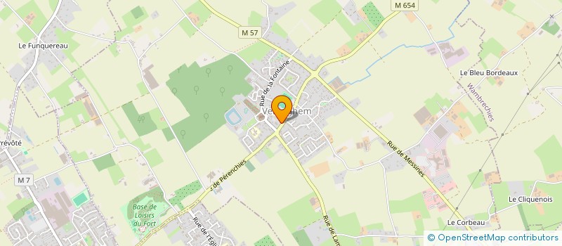 localisation de l'entreprise CHRISTERI  VERLINGHEM