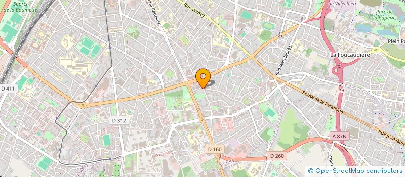 localisation de l'entreprise CHRISTHER à ANGERS
