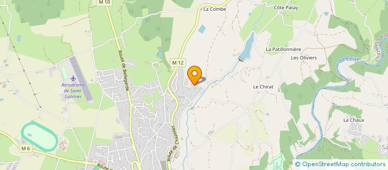 localisation de l'entreprise CHRISTHIE  SAINT-GALMIER