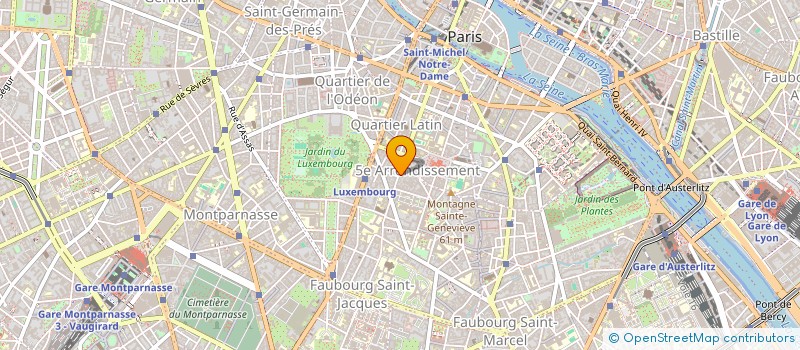 localisation de l'entreprise CHRISTIAN BEL PRODUCTIONS à PARIS