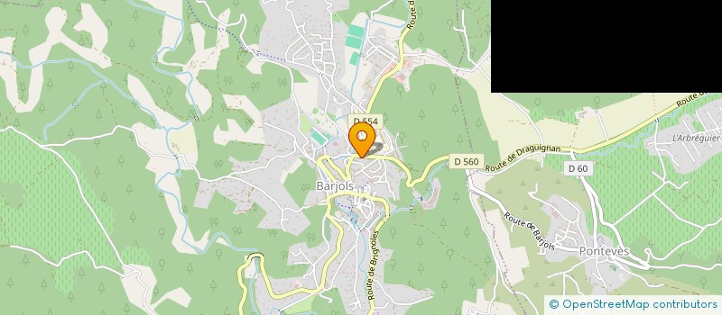 localisation de l'entreprise CHRISTIAN BOURGEONNIER, HUISSIER DE JUSTICE  BARJOLS